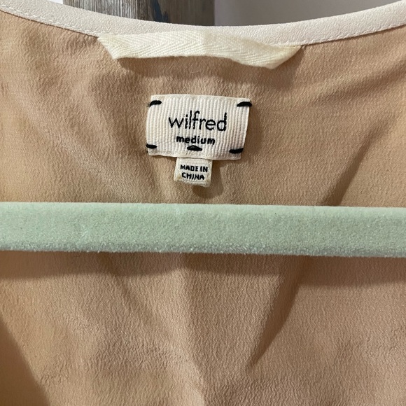 Beige Wilfred work dress- size medium - Picture 3 of 6